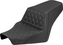 SADDLEMEN Step-Up Seat - Front Lattice Stitch - BMW R18 '22-'25 B22-07-172