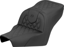 SADDLEMEN Roadsofa™ Seat - Lattice Stitch - No Backrest - BMW R18 '22-'25 B22-07-182
