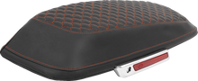 SADDLEMEN Saddlebag Lid Covers - Dragon Scale - Orange Stitch - FLH/FLT '14-'25 L870-14-20903