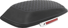 SADDLEMEN Saddlebag Lid Covers - Dragon Scale - Silver Stitch - FLH/FLT '14-'25 L870-14-20905