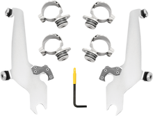 MEMPHIS SHADES Sportshield Mounting Kit - Polished - Scout MEK2018