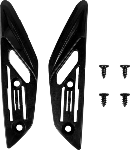 ICON Threshold™ Forehead Vent - Gloss Black 0133-1774