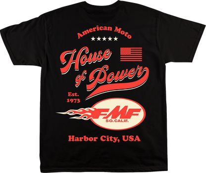 FMF 1973 T-Shirt - Black - Large SP26118902BLKL