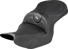SADDLEMEN Roadsofa™ Seat - Carbon Fiber Inlay - No Backrest - Honda Goldwing '18-'26 H18-07A-185
