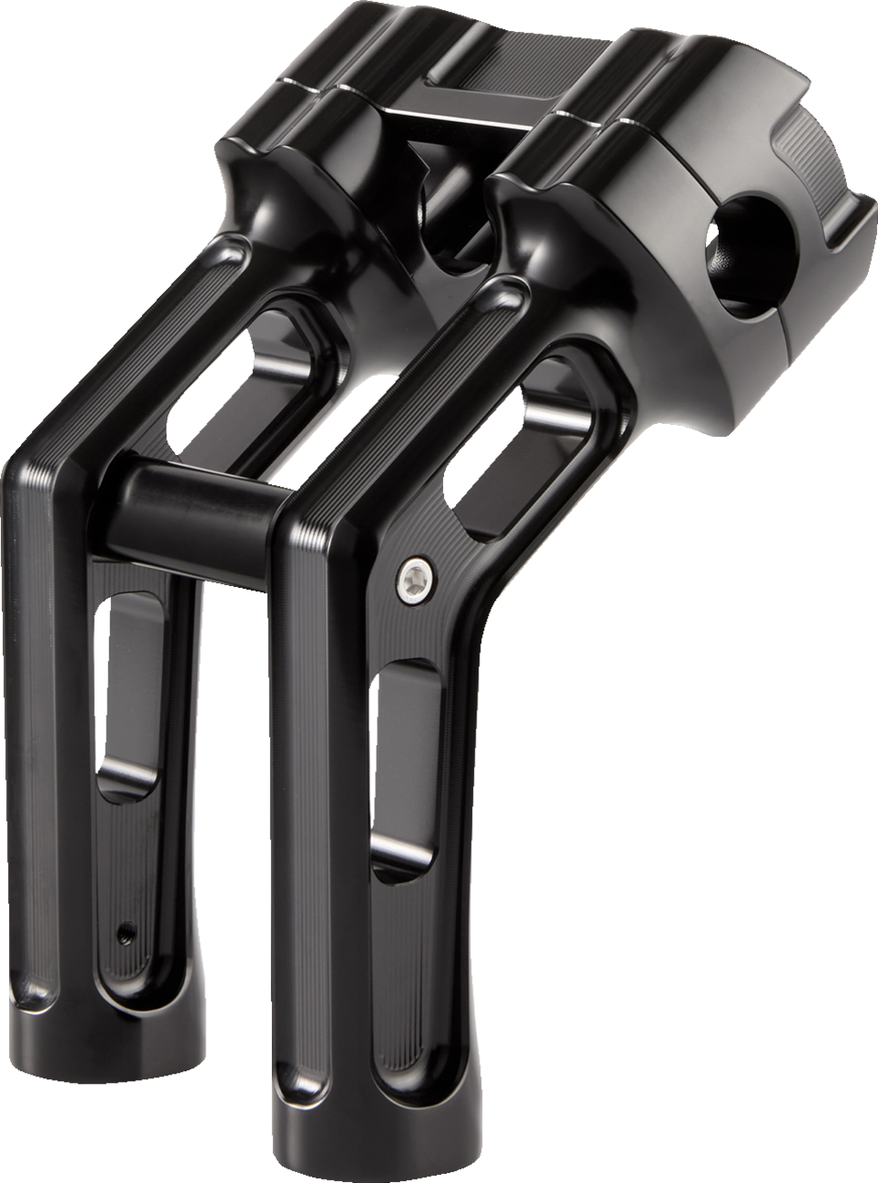 ARLEN NESS Wayback Risers - 7" - Softail - Black 520-066