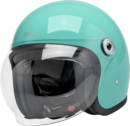 BILTWELL Tahoe™ Helmet - Solid - Gloss Mint Julep - Medium 1008-188-503