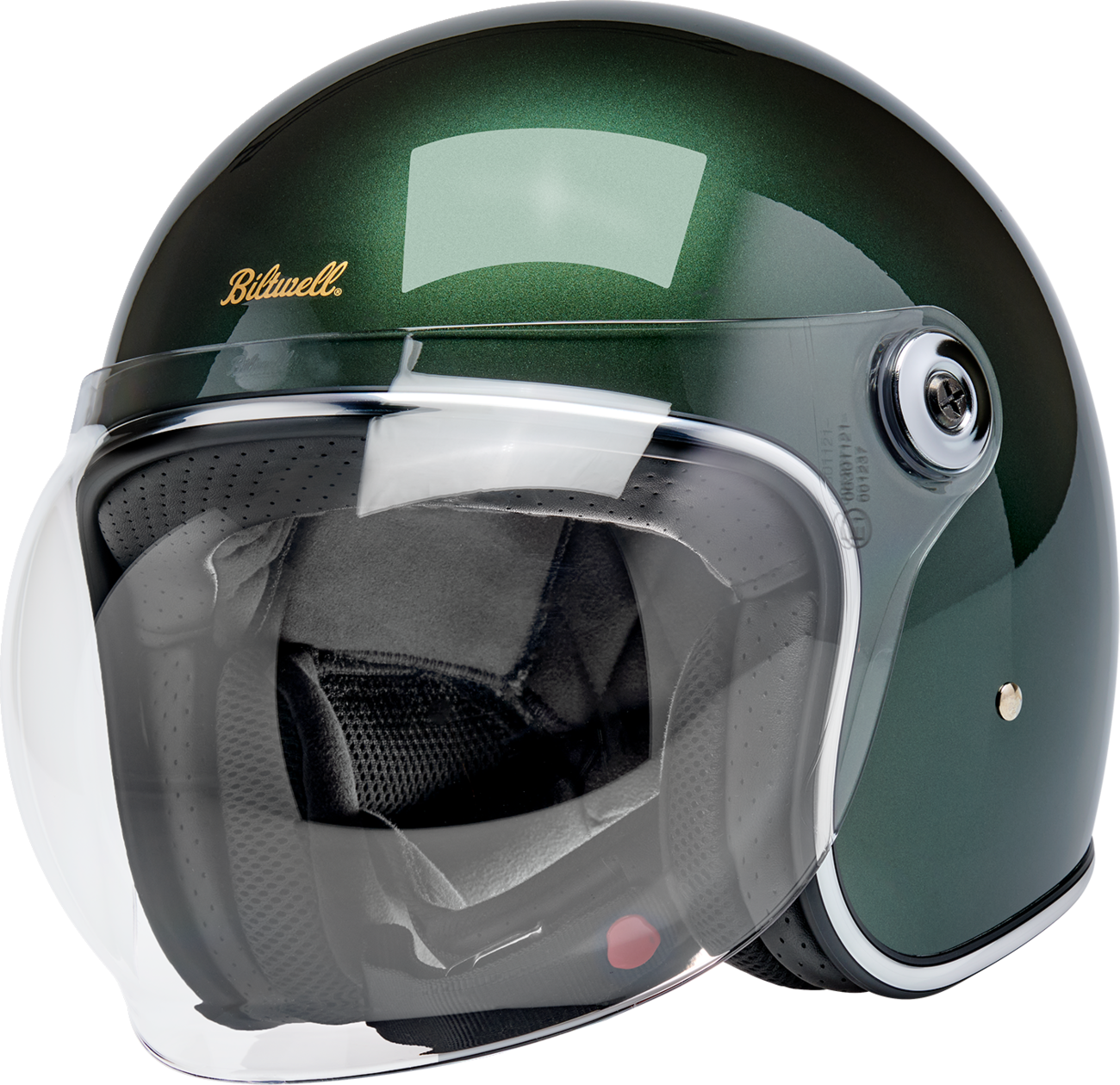 BILTWELL Tahoe™ Helmet - Solid - Metallic Sierra Green - Small 1008-324-502