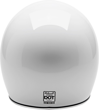 BILTWELL Gringo Helmet - Gloss White - XL 1002-1122-505