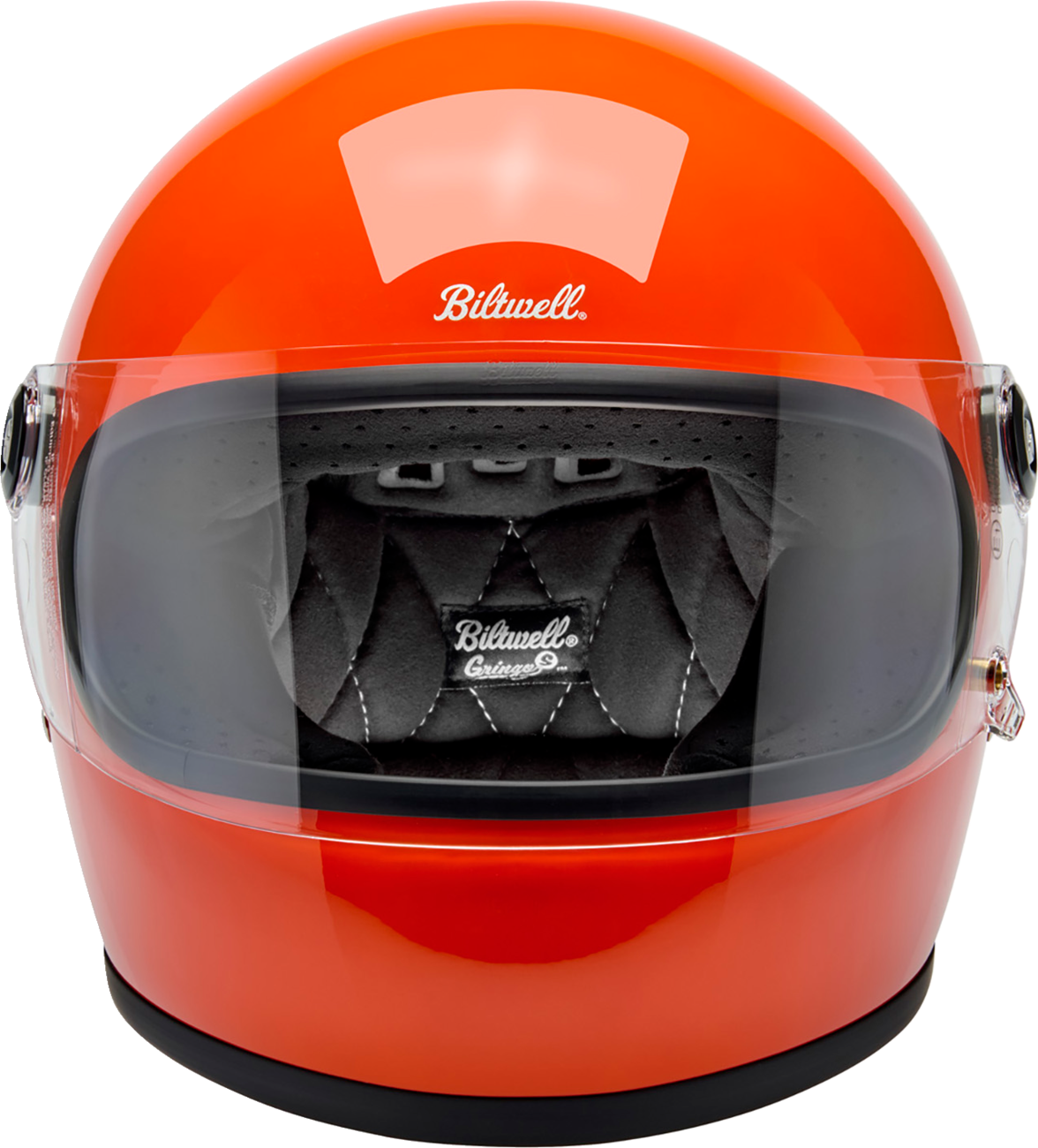 BILTWELL Gringo S Helmet - Hazard Orange - Small 1003-117-502