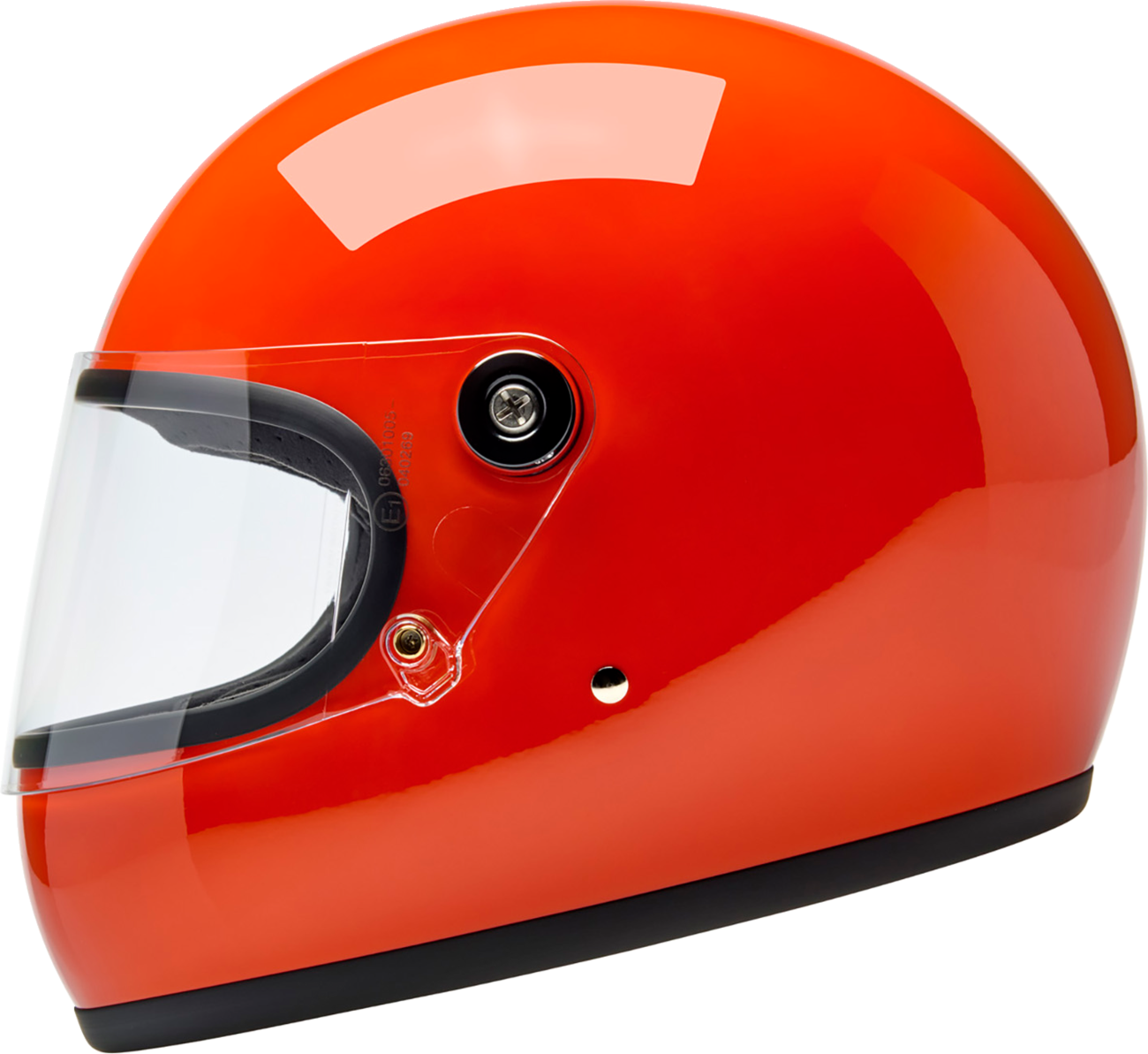 BILTWELL Gringo S Helmet - Hazard Orange - Small 1003-117-502