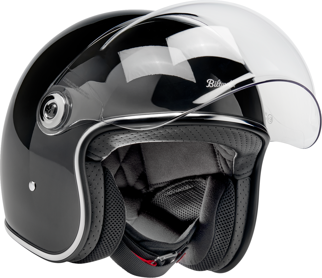 BILTWELL Tahoe™ Helmet - Solid - Gloss Black - XL 1008-101-505