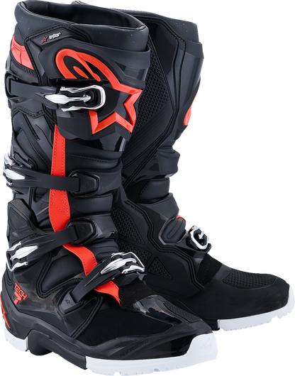 ALPINESTARS Tech 7 Enduro Drystar® Boots - Black/Red/White - US 12 / EU 47 2010526-1321-12
