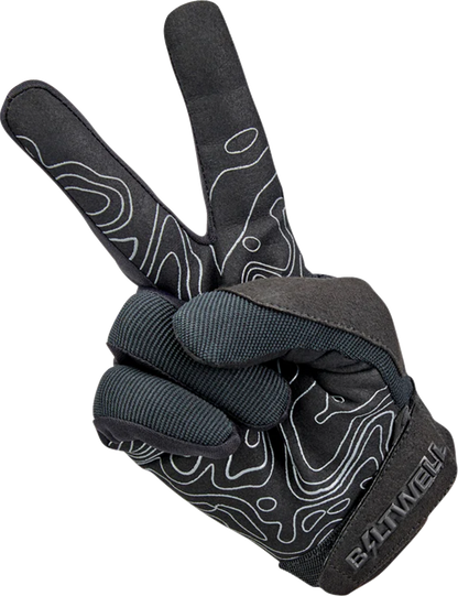 BILTWELL Ridgecrest Gloves - Black Out - Medium 1511-1717-003