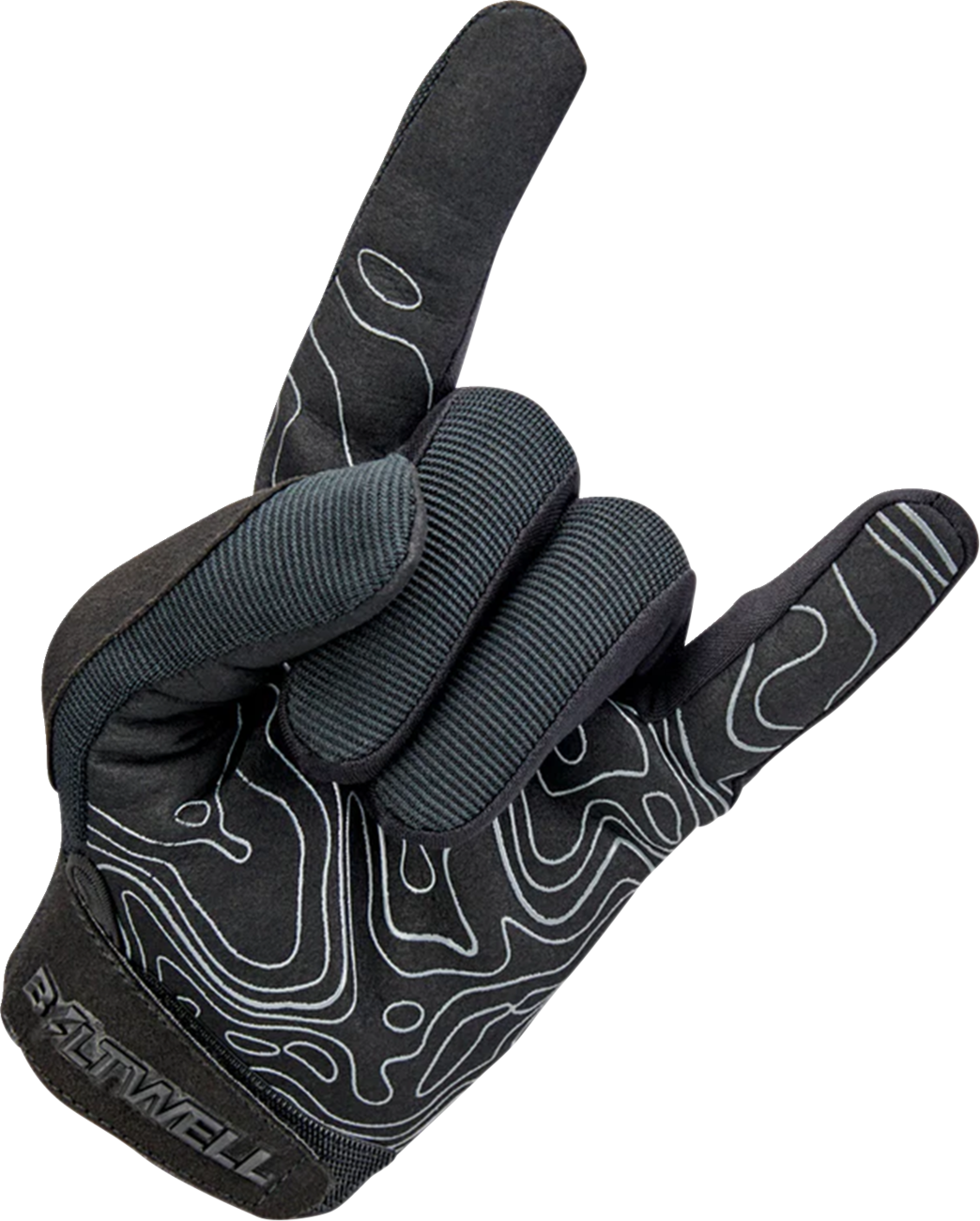 BILTWELL Ridgecrest Gloves - Black Out - XL 1511-1717-005
