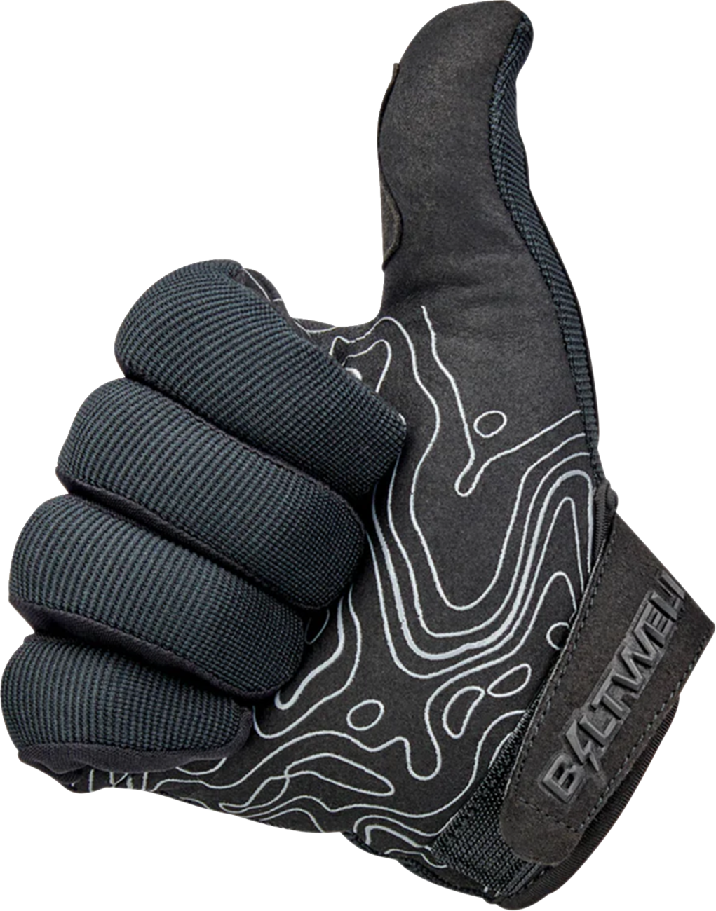 BILTWELL Ridgecrest Gloves - Black Out - 3XL 1511-1717-007