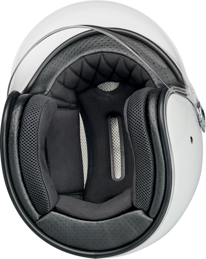 BILTWELL Tahoe™ Helmet - Solid - Gloss White - Medium 1008-104-503