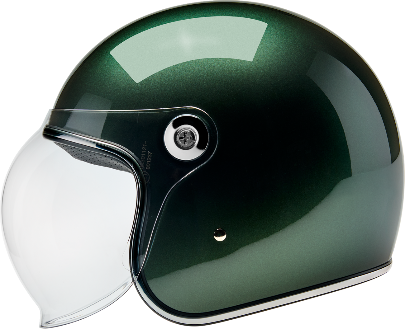 BILTWELL Tahoe™ Helmet - Solid - Metallic Sierra Green - Large 1008-324-504