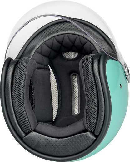 BILTWELL Tahoe™ Helmet - Solid - Gloss Mint Julep - Small 1008-188-502