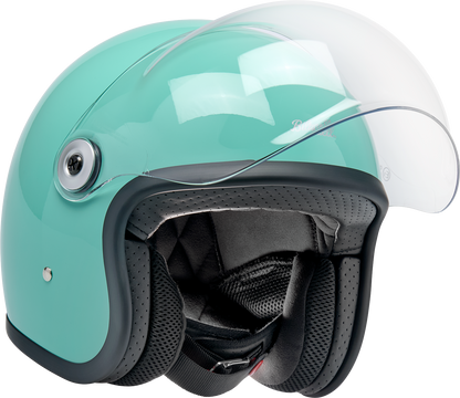 BILTWELL Tahoe™ Helmet - Solid - Gloss Mint Julep - Small 1008-188-502