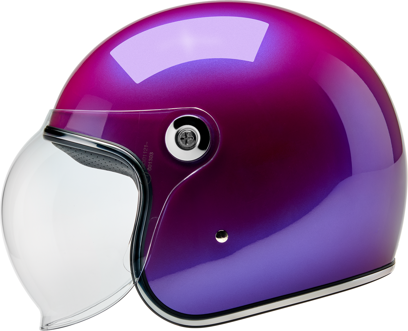 BILTWELL Tahoe™ Helmet - Solid - Metallic Grape - Small 1008-339-502