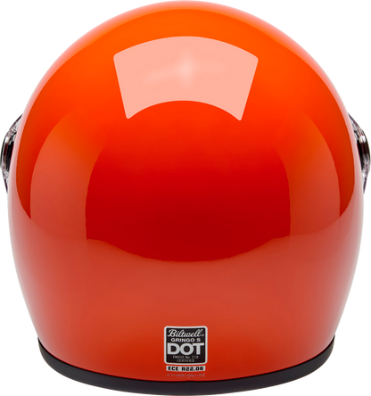 BILTWELL Gringo S Helmet - Hazard Orange - Medium 1003-117-503