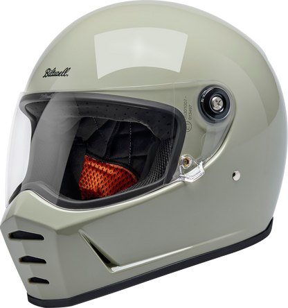 BILTWELL Lane Splitter Helmet - Gloss Chalk - XL 1004-196-505