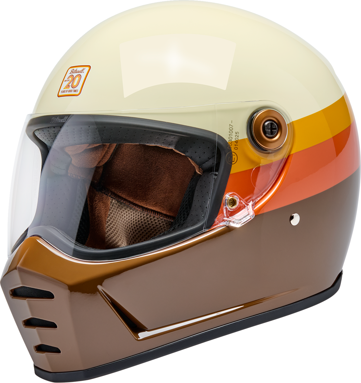 BILTWELL Lane Splitter Helmet - 20th Anniversary - Medium 1004-5118-503