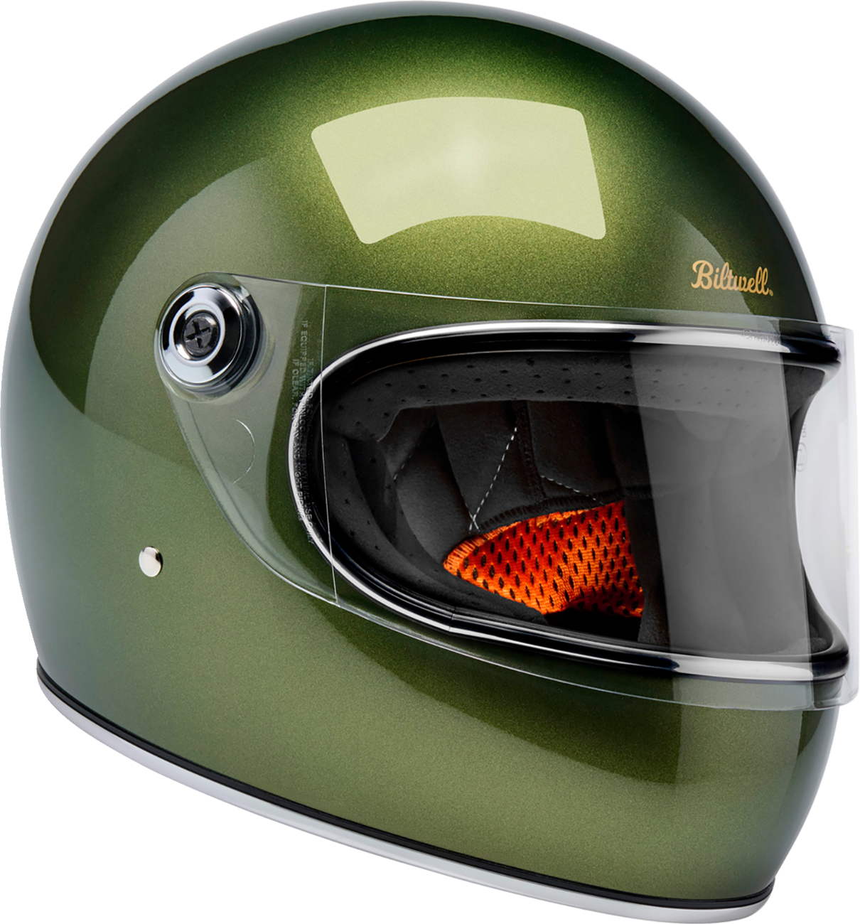 BILTWELL Gringo S Helmet - Metallic Dart Green - XS 1003-3125-501