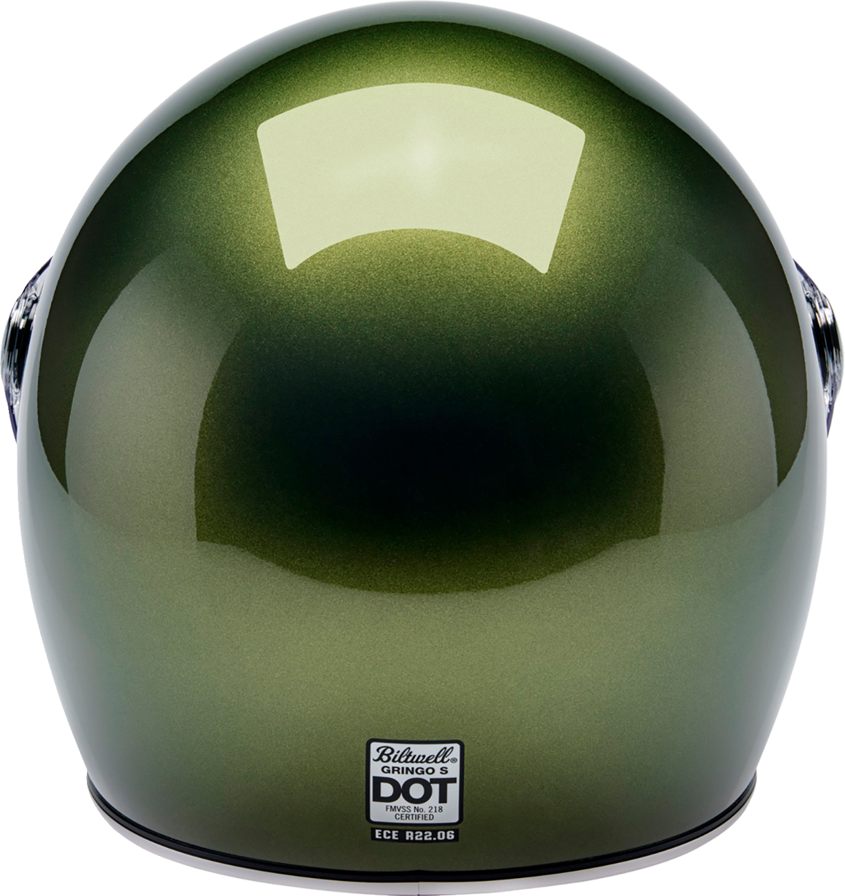 BILTWELL Gringo S Helmet - Metallic Dart Green - XS 1003-3125-501