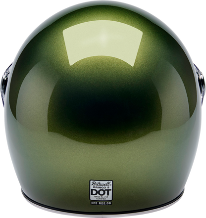 BILTWELL Gringo S Helmet - Metallic Dart Green - Small 1003-3125-502