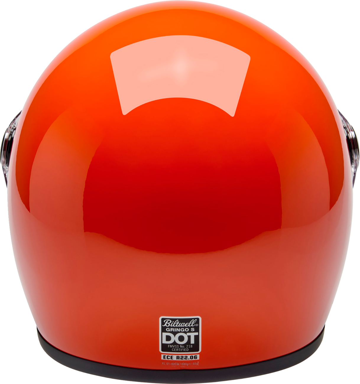 BILTWELL Gringo S Helmet - Hazard Orange - 2XL 1003-117-506