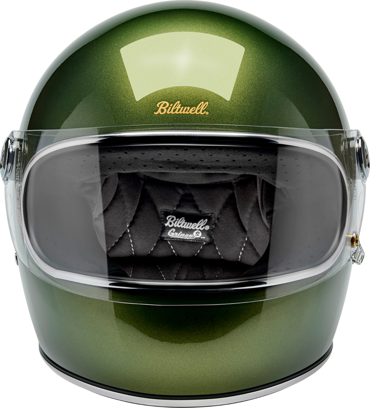 BILTWELL Gringo S Helmet - Metallic Dart Green - Large 1003-3125-504