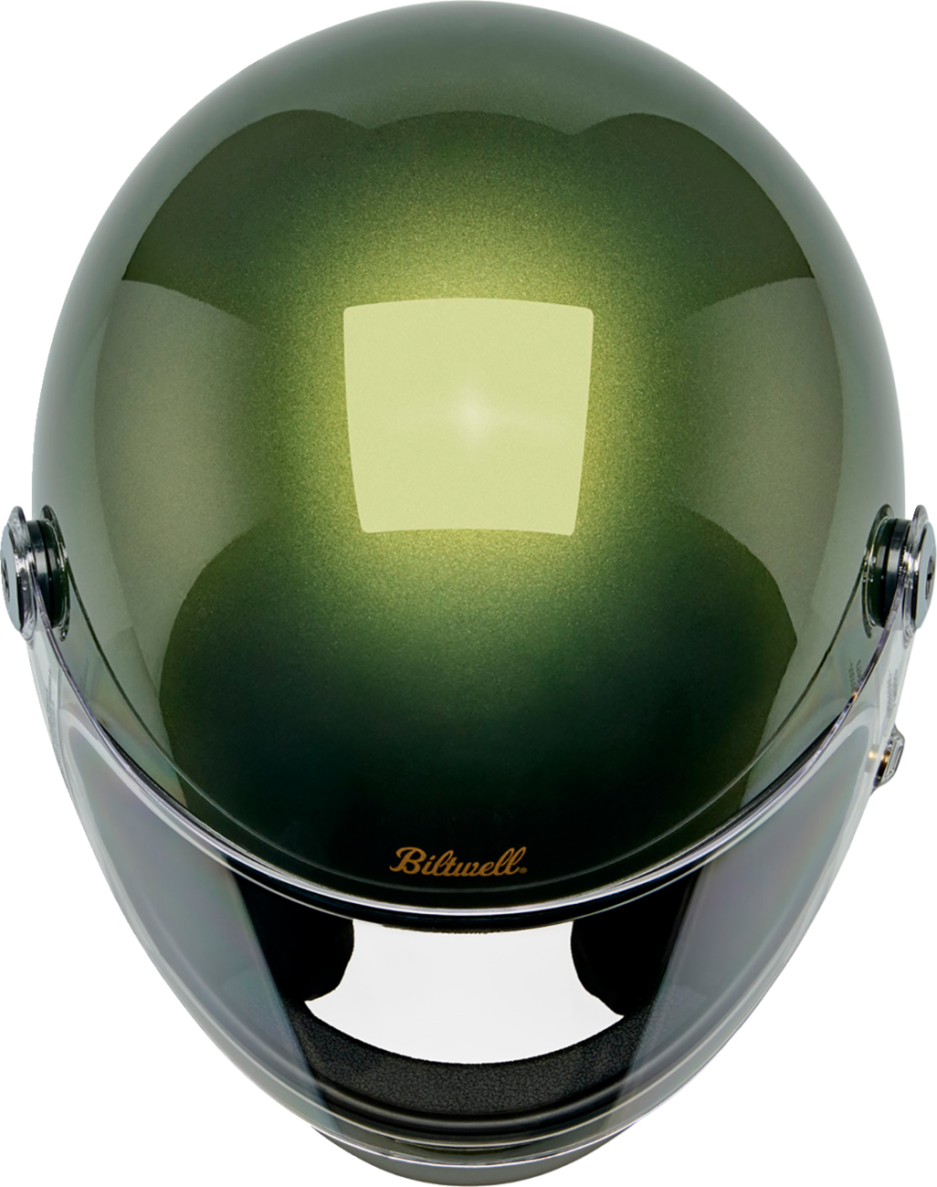 BILTWELL Gringo S Helmet - Metallic Dart Green - Medium 1003-3125-503