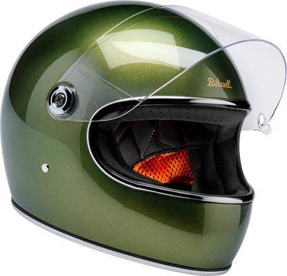 BILTWELL Gringo S Helmet - Metallic Dart Green - Medium 1003-3125-503