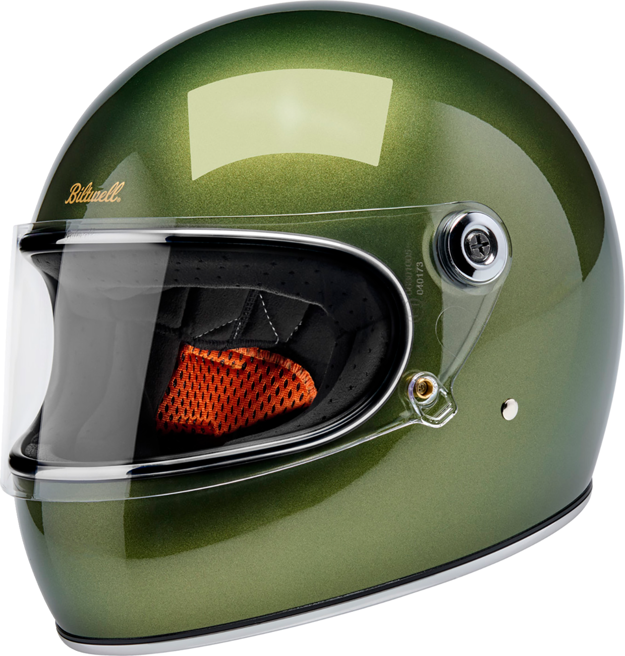 BILTWELL Gringo S Helmet - Metallic Dart Green - 2XL 1003-3125-506