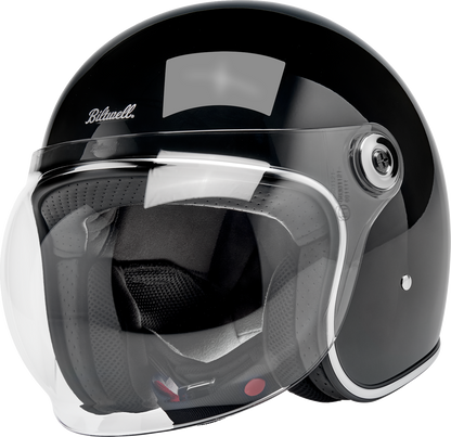 BILTWELL Tahoe™ Helmet - Solid - Gloss Black - Medium 1008-101-503