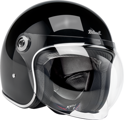 BILTWELL Tahoe™ Helmet - Solid - Gloss Black - Medium 1008-101-503