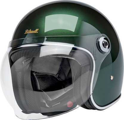 BILTWELL Tahoe™ Helmet - Solid - Metallic Sierra Green - Medium 1008-324-503
