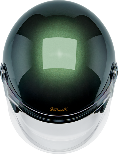 BILTWELL Tahoe™ Helmet - Solid - Metallic Sierra Green - XS 1008-324-501