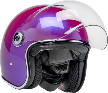 BILTWELL Tahoe™ Helmet - Solid - Metallic Grape - Large 1008-339-504