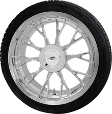 COASTAL MOTO Marlin 3D Rear Wheel - Chrome (18") | AE2 Tire 180/55B18 - Trike PKG-MAR-187T-CH