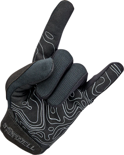 BILTWELL Ridgecrest Gloves - Black Out - 2XL 1511-1717-006