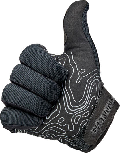 BILTWELL Ridgecrest Gloves - Black Out - Small 1511-1717-002