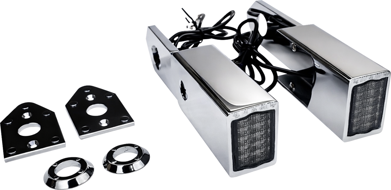 CUSTOM DYNAMICS LED Light Strut - Chrome CD-STRUT-18-C