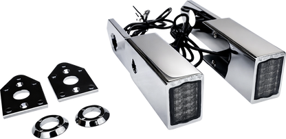 CUSTOM DYNAMICS LED Light Strut - Chrome CD-STRUT-18-C