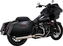 VANCE & HINES 2-into-1 Gaslighter Exhaust System - M8 Touring - Brushed 27347