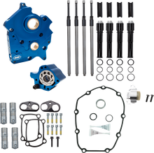 S&S CYCLE Cam Chest - Oil Cooled - Chain Drive - Black Pushrod Tubes - M8 310-1262A