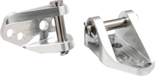 WORKS CONNECTION Foot Peg Mounts - Aluminum - Kawasaki KX 20-525
