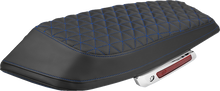 SADDLEMEN Saddlebag Lid Covers - Tri-Gripper - Blue Stitch - FLH/FLT '23-'25 L870-23-21101
