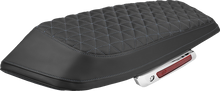SADDLEMEN Saddlebag Lid Covers - Tri-Gripper - Silver Stitch - FLH/FLT '23-'25 L870-23-21105